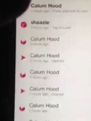 calum hood penis|5SOS’s Calum Hood’s nude Snapchat exposed